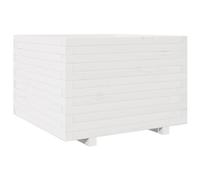 Vidaxl 3282525 Pot À Fleurs Pin Blanc Blanc