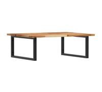 VidaXL 3302925 miroir de salle de bain et armoire de rangement pour évier Noir