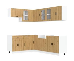 VidaXL 3314910 unité de cuisine préfabriquée Marron