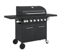 VidaXL 367588 barbecue et grill Chariot Gaz Noir 18200 W Noir