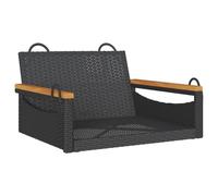 Vidaxl 368161 Banc De Jardin Bois D'acacia, Résine, Acier Noir