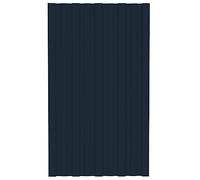 vidaXL Panneaux de toiture 36 pcs Acier galvanisé Anthracite 80x45 cm 317204