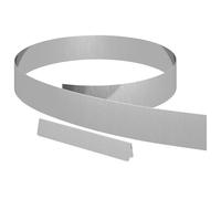 vidaXL 4 Bordures de Jardin en Acier galvanisé 450 x 10 cm. Robustes, découpables et résistantes aux intempéries, parfaites pour délimiter tes terrasses ou patios.