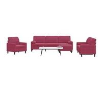 Vidaxl Ensemble De Canapés 4 Pcs Avec Coussins Et Traversins Velours Multicolore