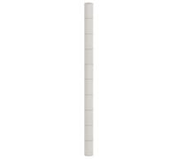 vidaXL Membrane Anti-Mauvaises Herbes Blanc 2x200 m PP