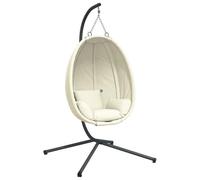 Vidaxl 4007401 Fauteuil Suspendu Beige Et Gris Beige