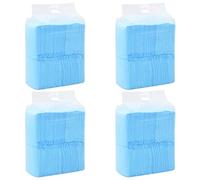 vidaXL 400x Tapis d’Hygiène pour Chiens Educateurs 60x60 cm Tissu Non Tissé