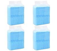 vidaXL 400x Tapis d’Hygiène pour Chiens Educateurs 60x60 cm Tissu Non Tissé