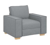 VidaXL 4104960 Ensemble de meubles de salle à manger Gris clair Métal, Contre-plaqué, Bois Gris clair