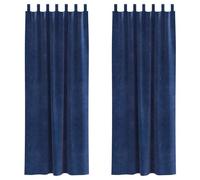 Vidaxl 4107193 Rideau Bleu foncé
