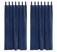 Vidaxl 4107204 Rideau Bleu foncé