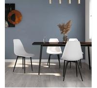 vidaXL 4x Chaises de Salle à Manger Sièges de Cuisine Chaises à Dîner Chaises de Repas Meubles de Cuisine Maison Intérieur 338043