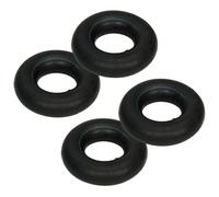 vidaXL Chambre à air 4pcs 3.00-4 260x85 pour roue de diable Caoutchouc Noir G