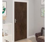 vidaXL 4x Films Autoadhésifs pour Portes Films Autocollants pour Meuble Mobilier Résistants à l'Humidité Opaque Chêne Foncé 210x90 cm PVC 3059643 Chêne G