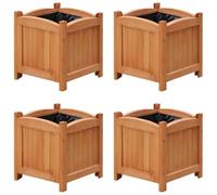 vidaXL Lits surélevés 4 pcs 30 x 30 x 30 cm