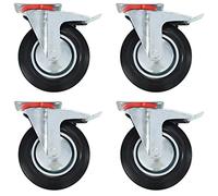 Roulettes Pivotantes Roues Support Chariot Déplacer Meuble Remplacement vidaXL