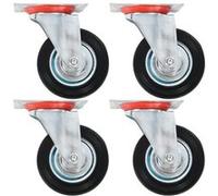 Roulettes pivotantes 4 pcs 100 mm