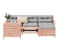 Vidaxl Salon De Jardin 5 Pcs Bois Massif Sapin De Douglas