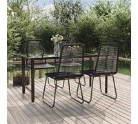 5-delige Tuinset zwart 3156504