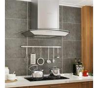 vidaXL Hotte murale 60 cm Acier inoxydable 756 m³/h LED
