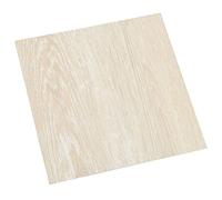 vidaXL 55x Planches de Plancher Autoadhésives Revêtement de Sol Dalle de Sol Salon Salle de Séjour Chambre Maison Antidérapant PVC 5,11 m² Beige