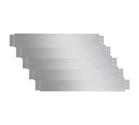 vidaXL 5X Clôture Flexible de Pelouse en Acier Chemin Bordure de Jardin Cour