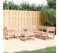 Vidaxl Salon De Jardin 6 Pcs Bois Massif Douglas