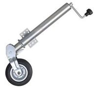vidaXL 60 mm Roue jockey pliante en acier galvanisé pour remorque caravane portable G