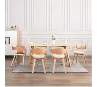 vidaXL 6x Bois Courbé Chaises de Salle à Manger Sièges de Cuisine Sièges de Repas Chaises à Dîner Chaises de Cuisine 3054817