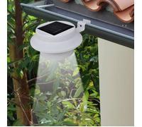 vidaXL 6x Lampe Solaire LED Clôture/Gouttière/Jardin Blanc Éclairage de Jardin 41181