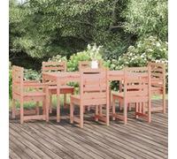 Ensemble à Dîner de Jardin Salle à Manger 7 pcs Bois Massif de Pin vidaXL