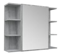 VidaXL 815523 miroir de salle de bain et armoire de rangement pour évier