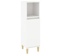 VidaXL 819804 miroir de salle de bain et armoire de rangement pour évier Blanc
