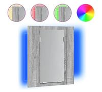VidaXL 822834 miroir de salle de bain et armoire de rangement pour évier