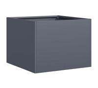 vidaXL Jardinière Anthracite 40 x 40 x 30 cm Acier