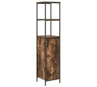 VidaXL 861909 miroir de salle de bain et armoire de rangement pour évier Chêne