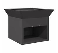 VidaXL 874581 cheminée Noir Noir
