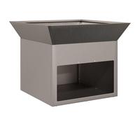 VidaXL 874582 cheminée Couleur rouille