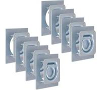 Anneau d'arrimage pour remorque 8 pcs Acier galvanisé 2000 kg
