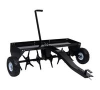 vidaXL Aérateur de pelouse pour tondeuse autoportée 102 cm