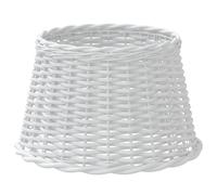 vidaXL Abat-jour blanc Ø45x28 cm osier