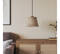 Vidaxl Abat-Jour De Plafonnier Marron Ø15x12 Cm Osier Marron