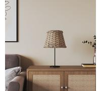 vidaXL Abat-Jour Marron Ø15x12 cm Osier, Abat-Jour de Lampe de Table, Abat-Jour de Lampe Suspendue, Abat-Jour Marron, Abat-Jour de Lampe de Chevet