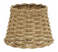 vidaXL Abat-jour osier Ø20x15 cm marron – pour lampe de table, suspendue et chevet