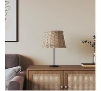 vidaXL Abat-jour marron Ø25x17 cm osier 364390