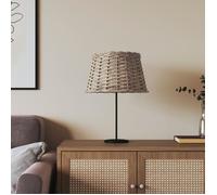 vidaXL Abat-jour marron Ø38x23 cm osier 364392