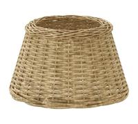 vidaXL Abat-jour Marron Ø45x28 cm Osier pour lampe de table, suspendue et chevet