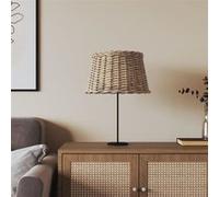 vidaXL Abat-jour Marron Ø45x28 cm Osier pour lampe de table, suspendue et chevet