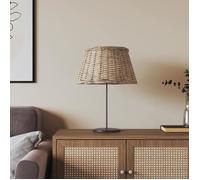 vidaXL Abat-jour de lampe Ø50x30 cm Osier Marron