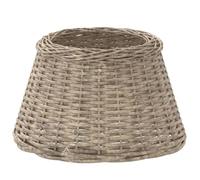 Abat-jour marron Ø50x30 cm osier 364395